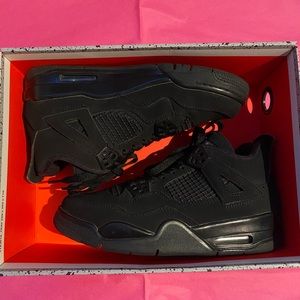 Jordan retro black cat 4’s